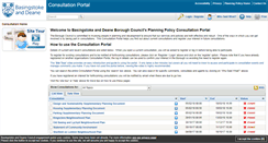 Desktop Screenshot of ldfconsult.basingstoke.gov.uk