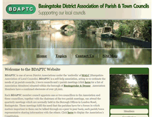 Tablet Screenshot of bdaptc.basingstoke.gov.uk